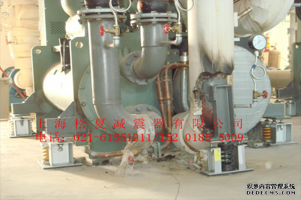 冷水主機ZTF可調(diào)式<a href='http://www.yndfyj.cn' target='_blank'><u>彈簧減震器</u></a>使用案例