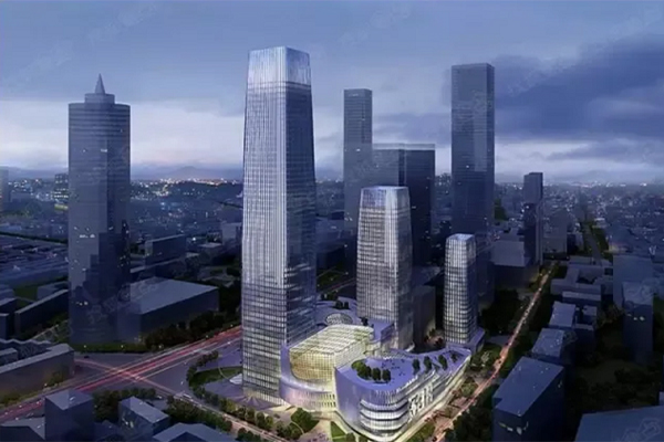 【蘭州鴻運金茂項目】彈簧<a href='http://www.yndfyj.cn' target='_blank'><u>減震器</u></a>  